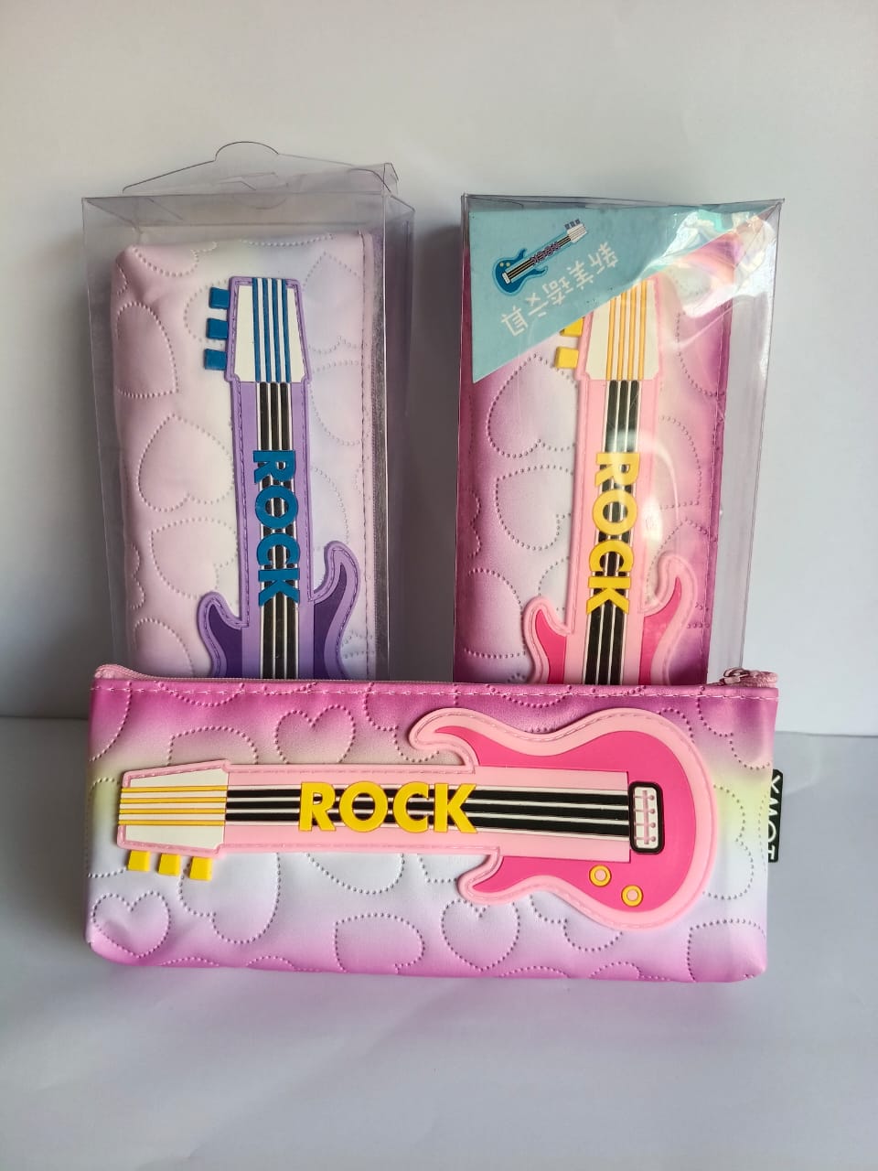 Rock Guitar Style Pencil Pouch art no 012