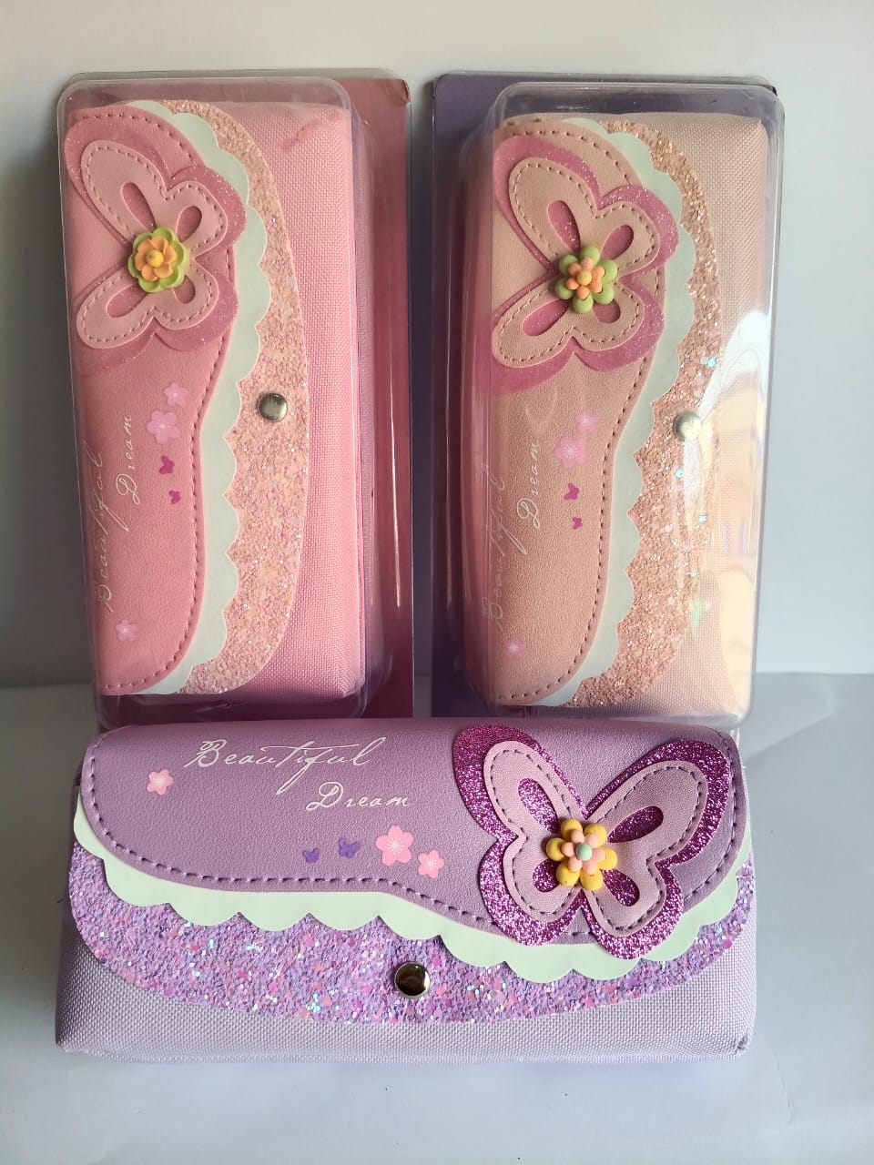 Beautiful Dream Butterfly Pencil Case / Wallet art no 013