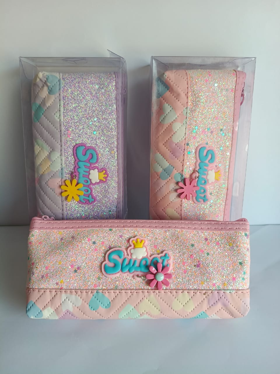 Product Name:
Sweet Glitter Zipper Pouch / Multi-purpose Storage Bag art 011