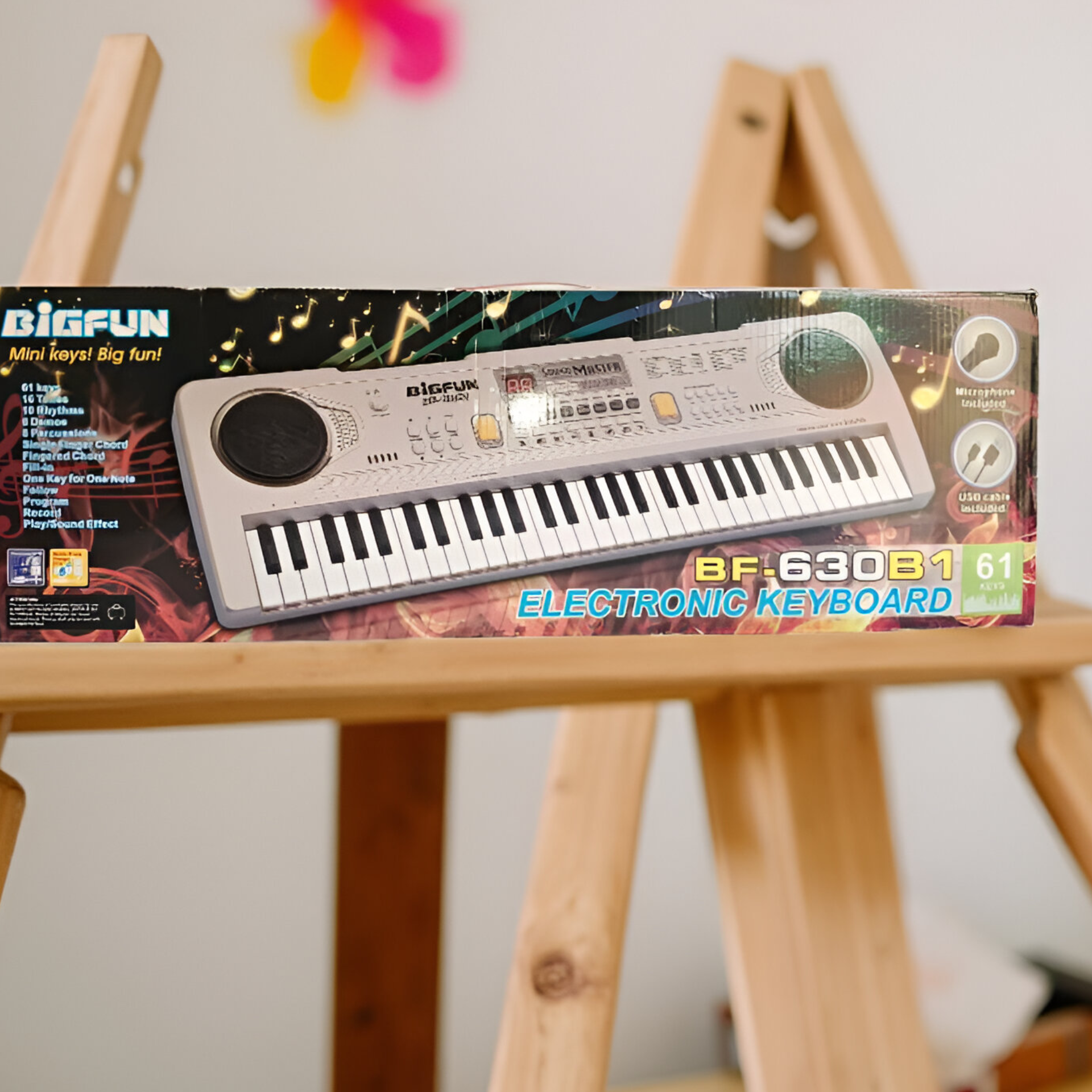 BigFun BF-630B1 | electronic keyboard | piano keyboard | kids keyboard | 61 keys keyboard kids piano