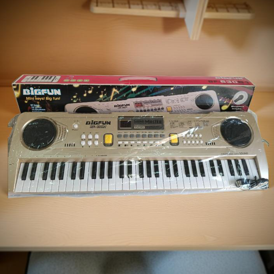 BigFun BF-630B1 | electronic keyboard | piano keyboard | kids keyboard | 61 keys keyboard kids piano