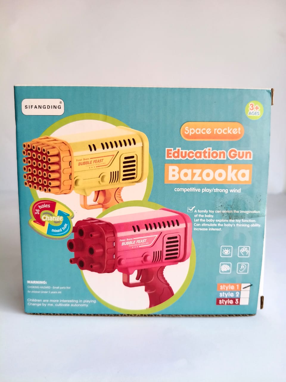 art 038 Space Rocket Education Gun Bazooka