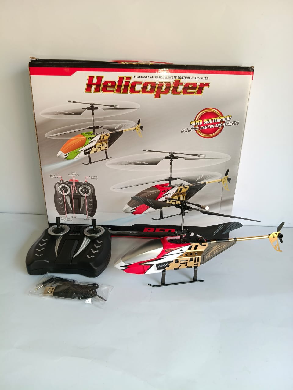 Rongfuda RFD 018 – 2 Channel Infrared Remote Control Helicopter art no 046