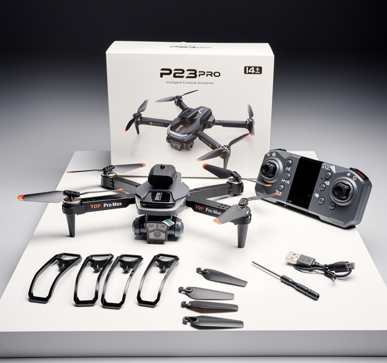 P23 Pro Drone | HD Camera Drone with WiFi FPV | Foldable Quadcopter Drone for Beginners | Drone Camera | Drone Video camera