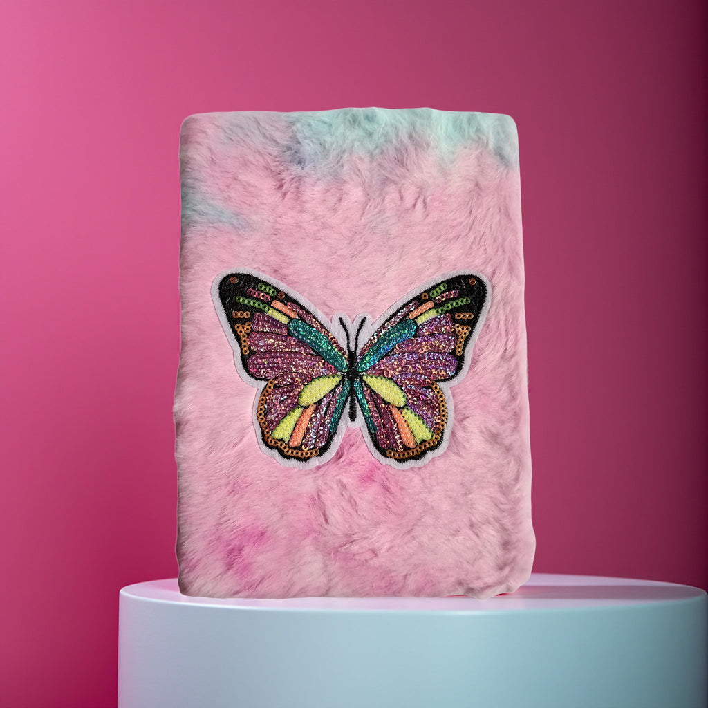 aesthetic plush diary for school and gift