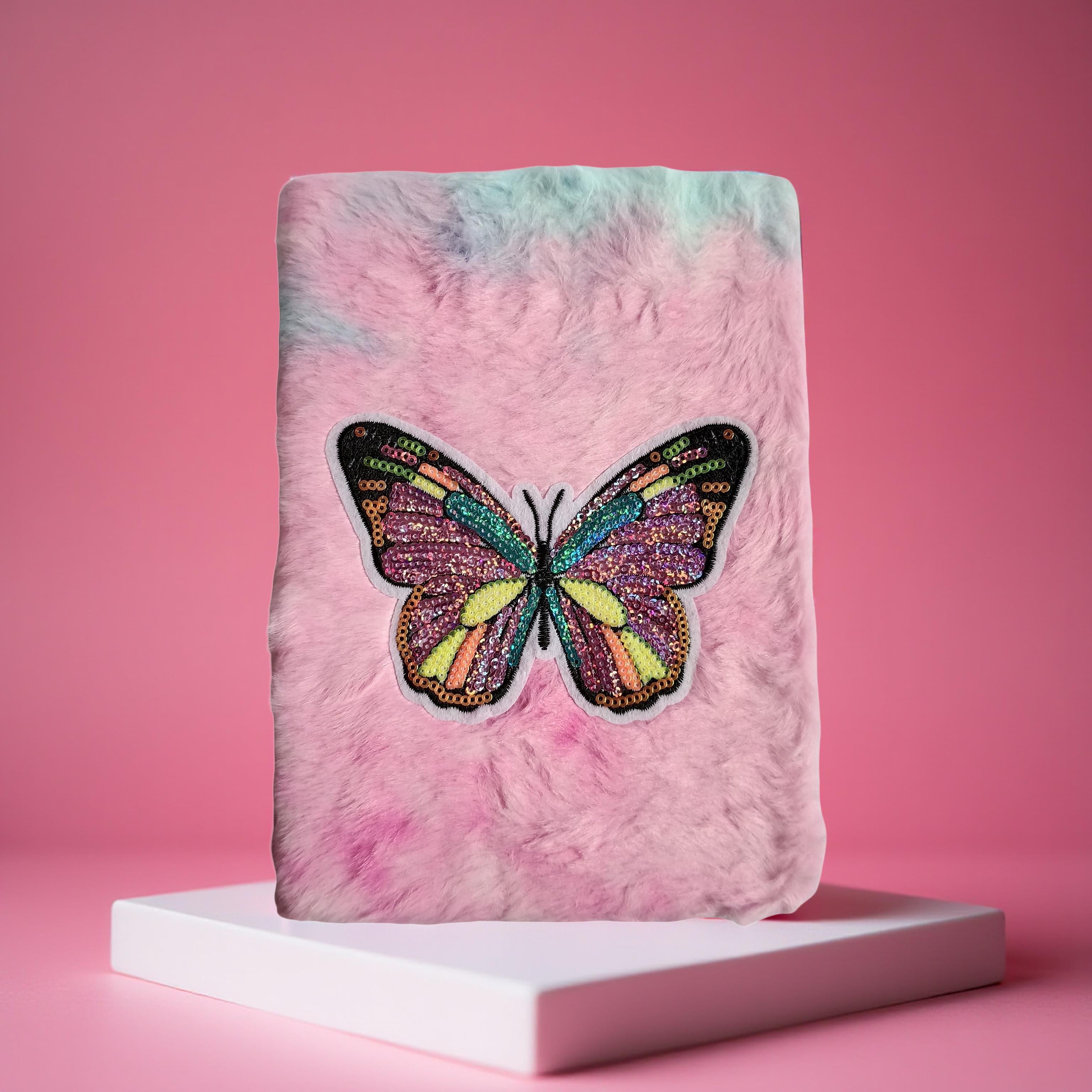 aesthetic plush diary for school and gift