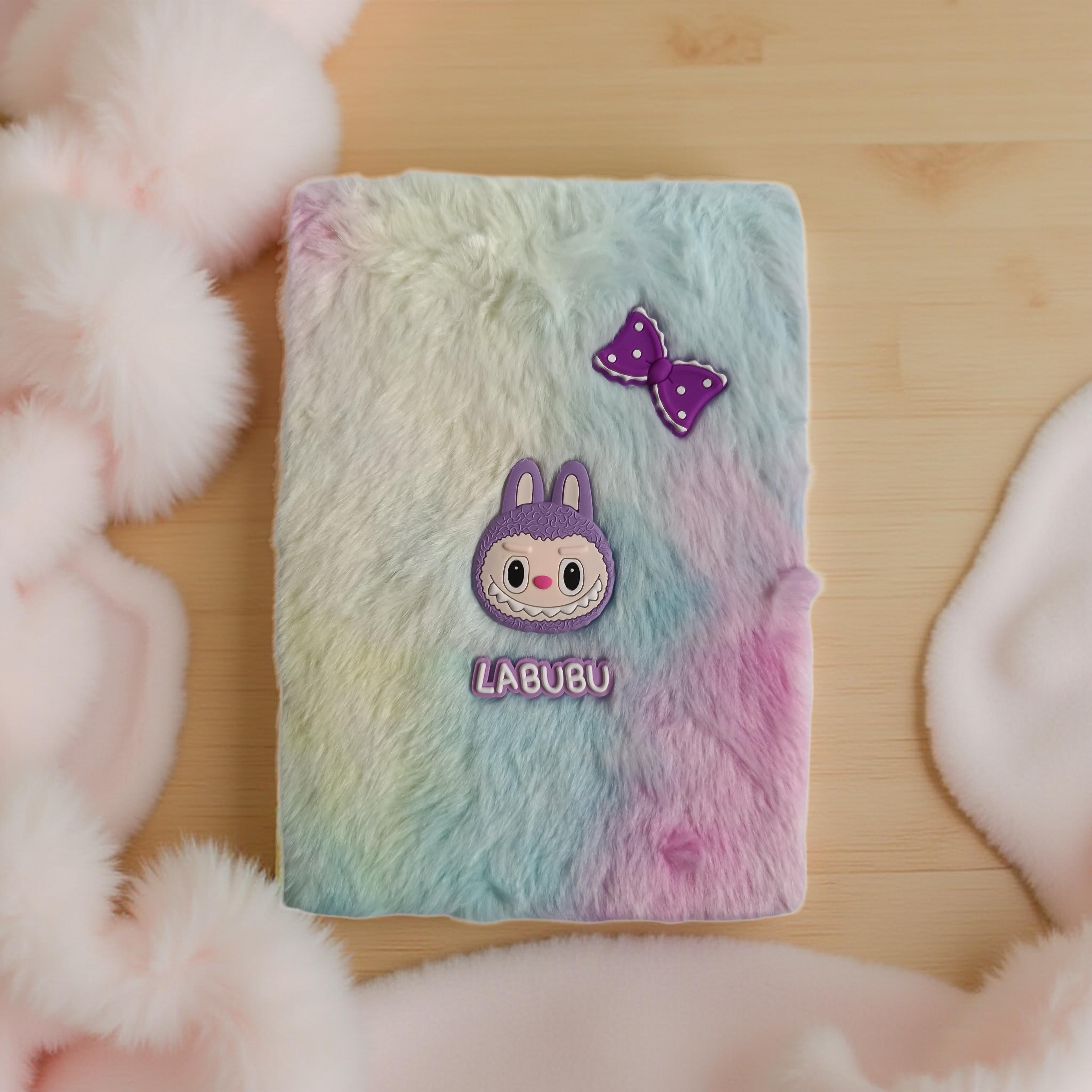 aesthetic plush diary for school and gift
