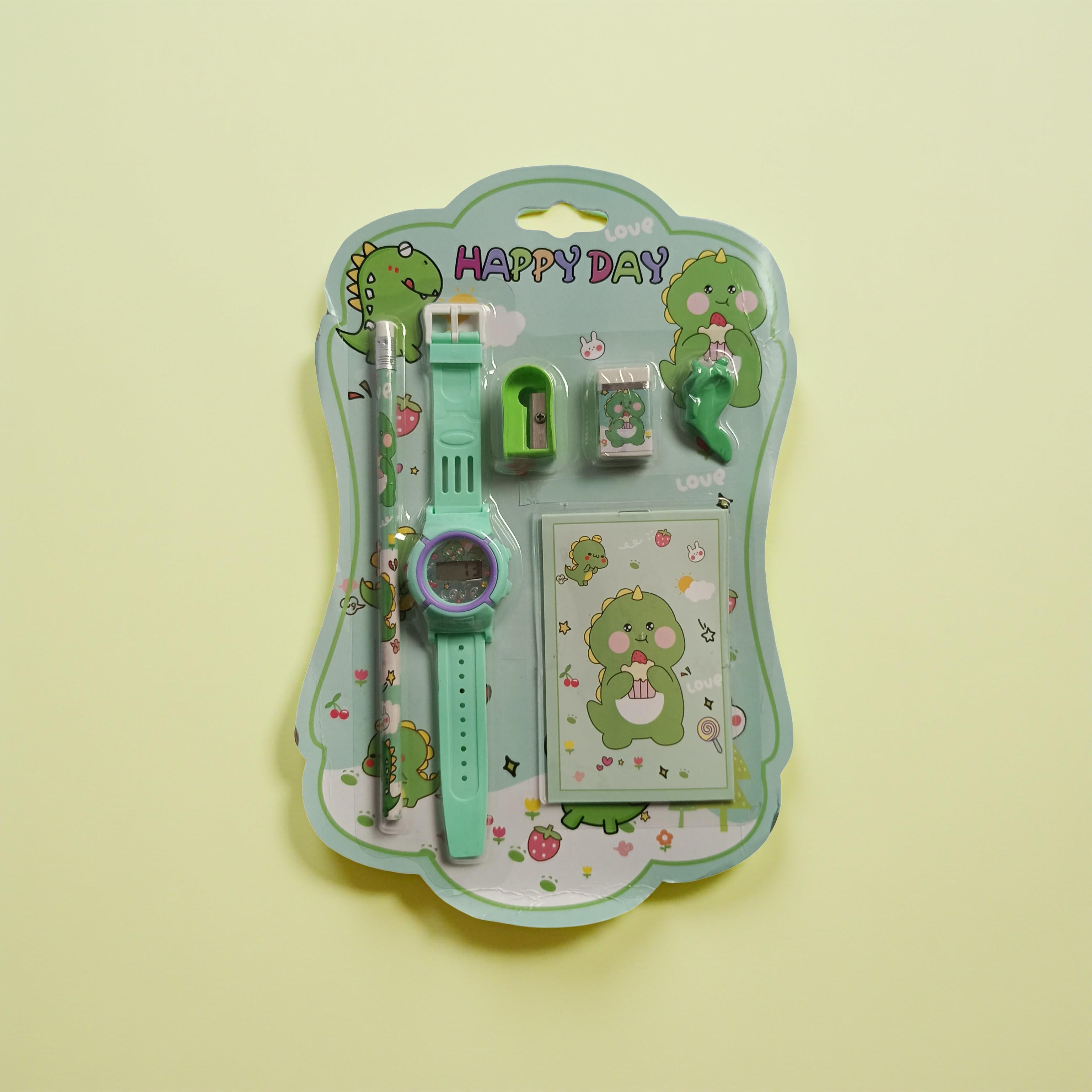 Kids Stationery & Watch Gift Set