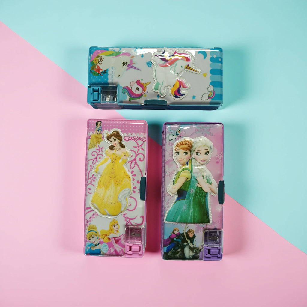 Kids Cartoon Pencil Box – Durable & Stylish Stationery Case