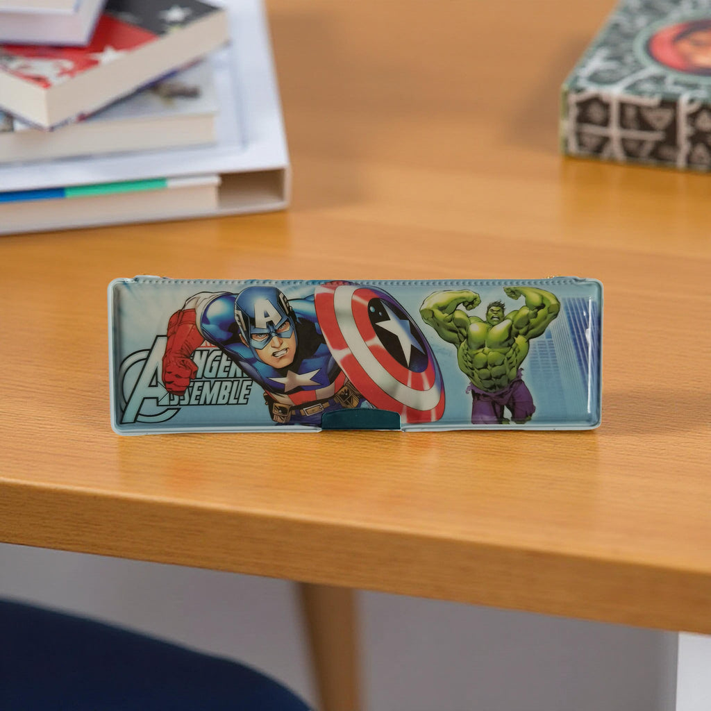 Kids Cartoon Pencil Box – Premium Plastic Stationery Case