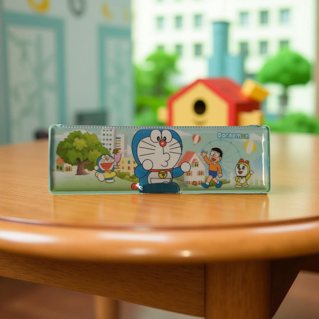 Kids Cartoon Pencil Box – Premium Plastic Stationery Case