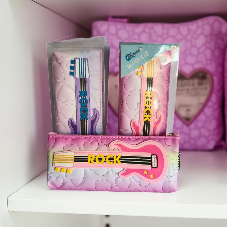 Large Capacity Pencil Pouch for Students | Cute Zipper Stationery Pouch