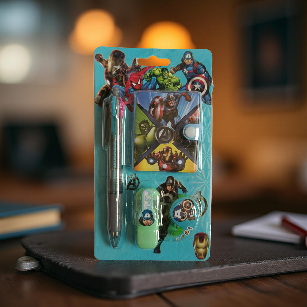 Kids Stationery Gift Set (Assorted Designs)