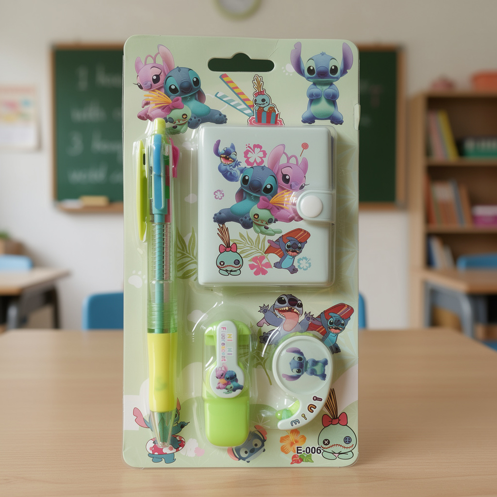 Kids Stationery Gift Set (Assorted Designs)