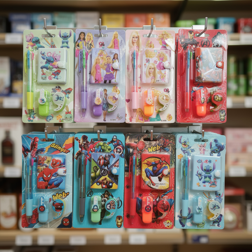 Kids Stationery Gift Set (Assorted Designs)