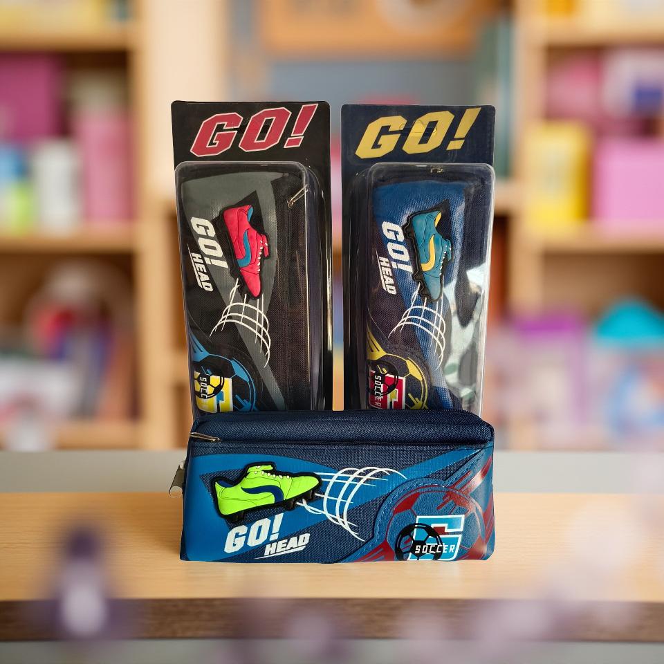 Stationery organizer pouch for school and college