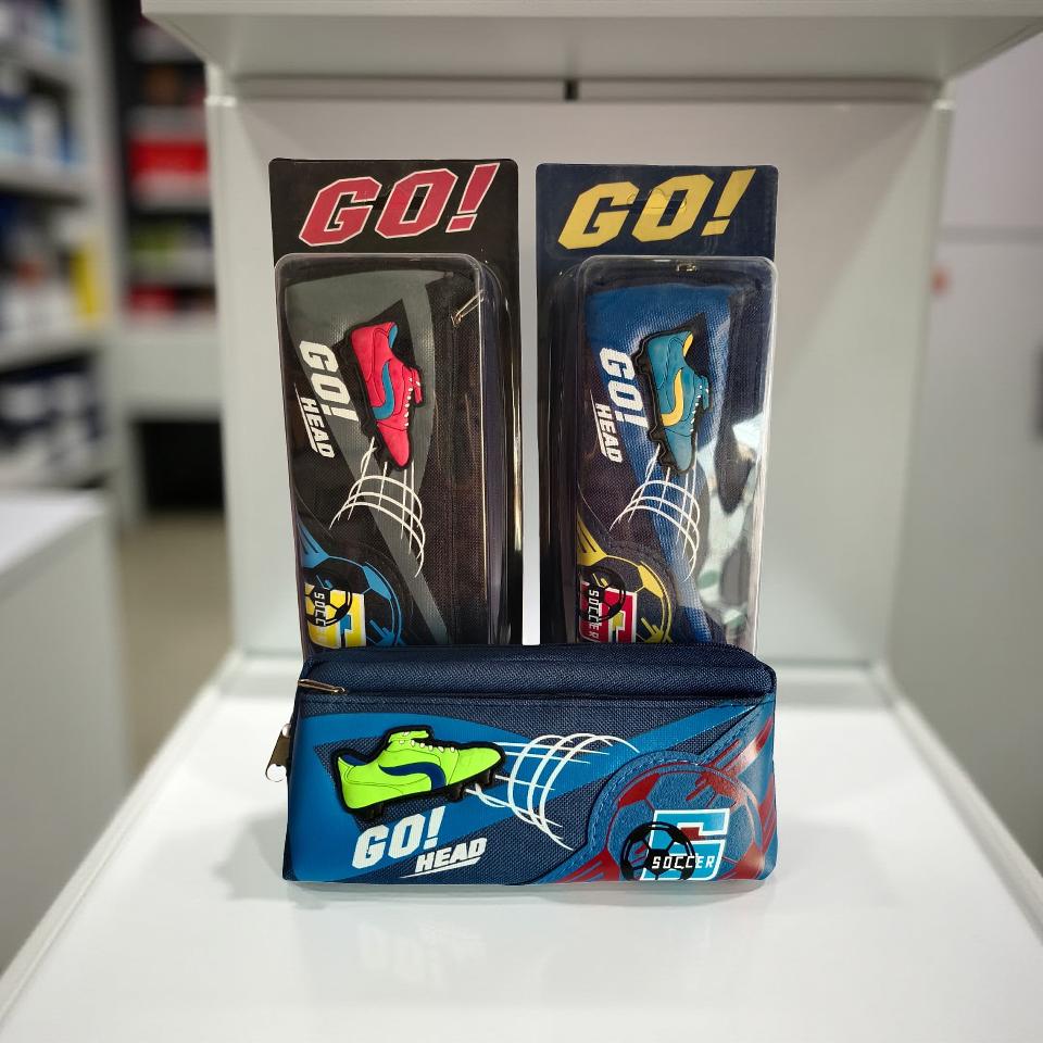 Pencil case zipper pouch for school students stationery storage