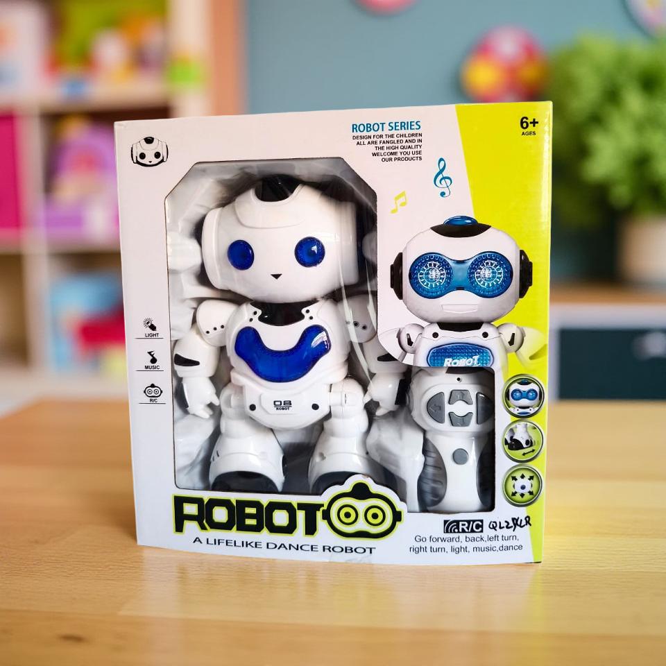 A Lifelike Dance Robot | Smart Remote Control Robot Toy for Kids – Dancing, & music| Smart Dancing Robot with Lights & Sound