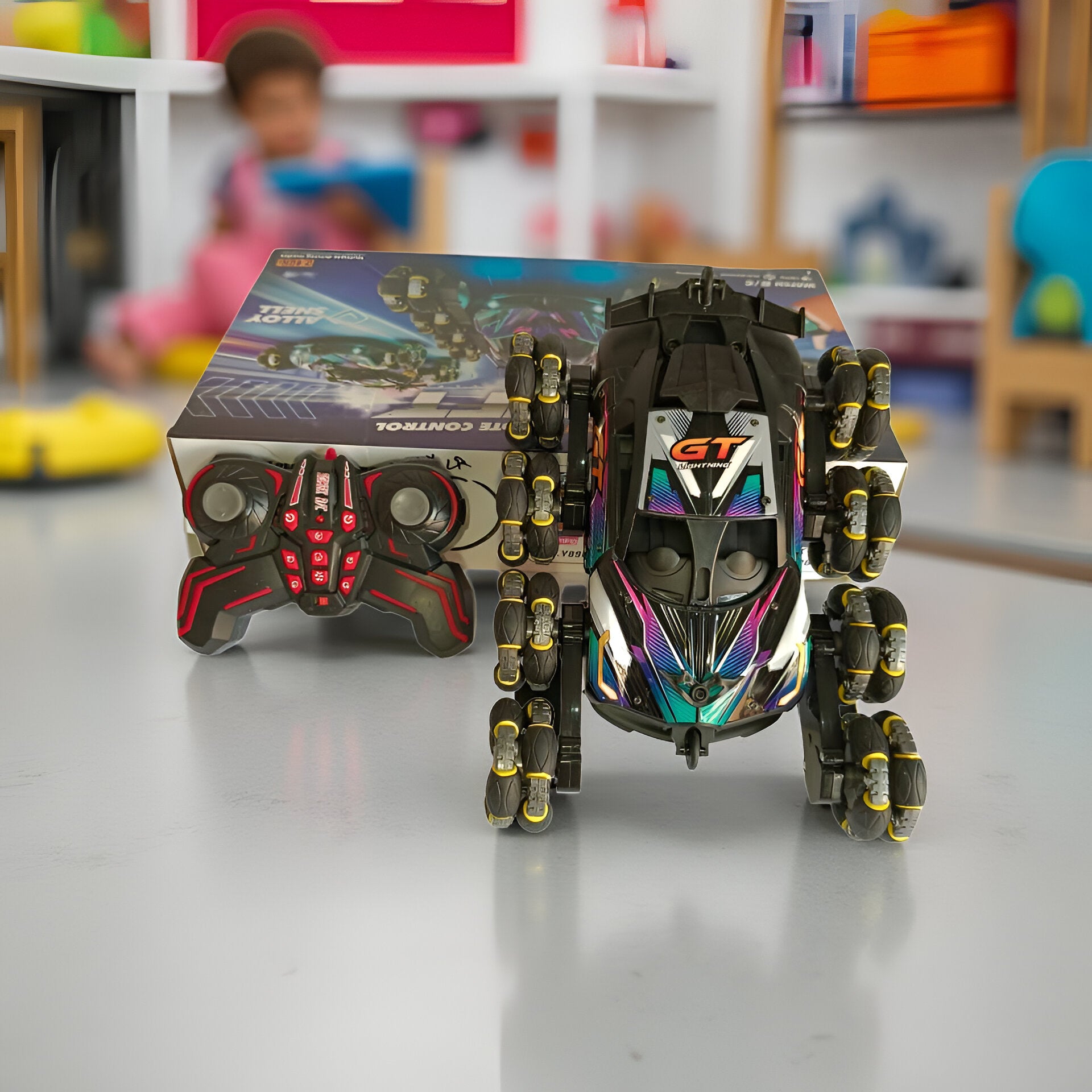 Remote Control Drift Car with Watch Controller | Rechargeable RC Stunt Car for Kids |  Remote Control Car / Remote Control Toys