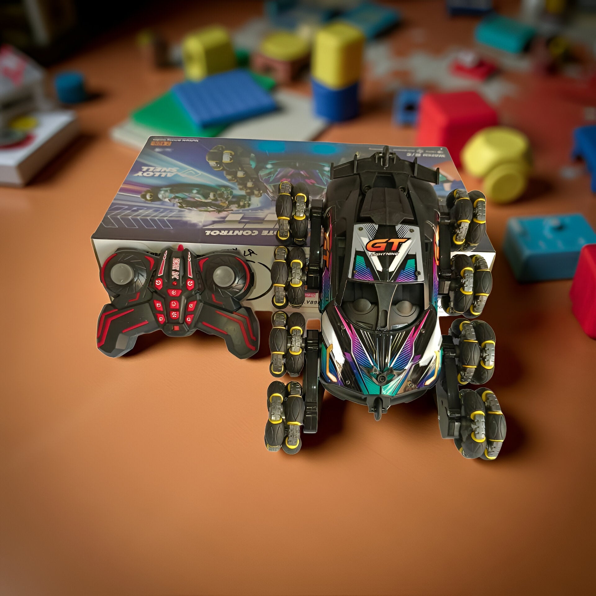 Remote Control Drift Car with Watch Controller | Rechargeable RC Stunt Car for Kids |  Remote Control Car / Remote Control Toys