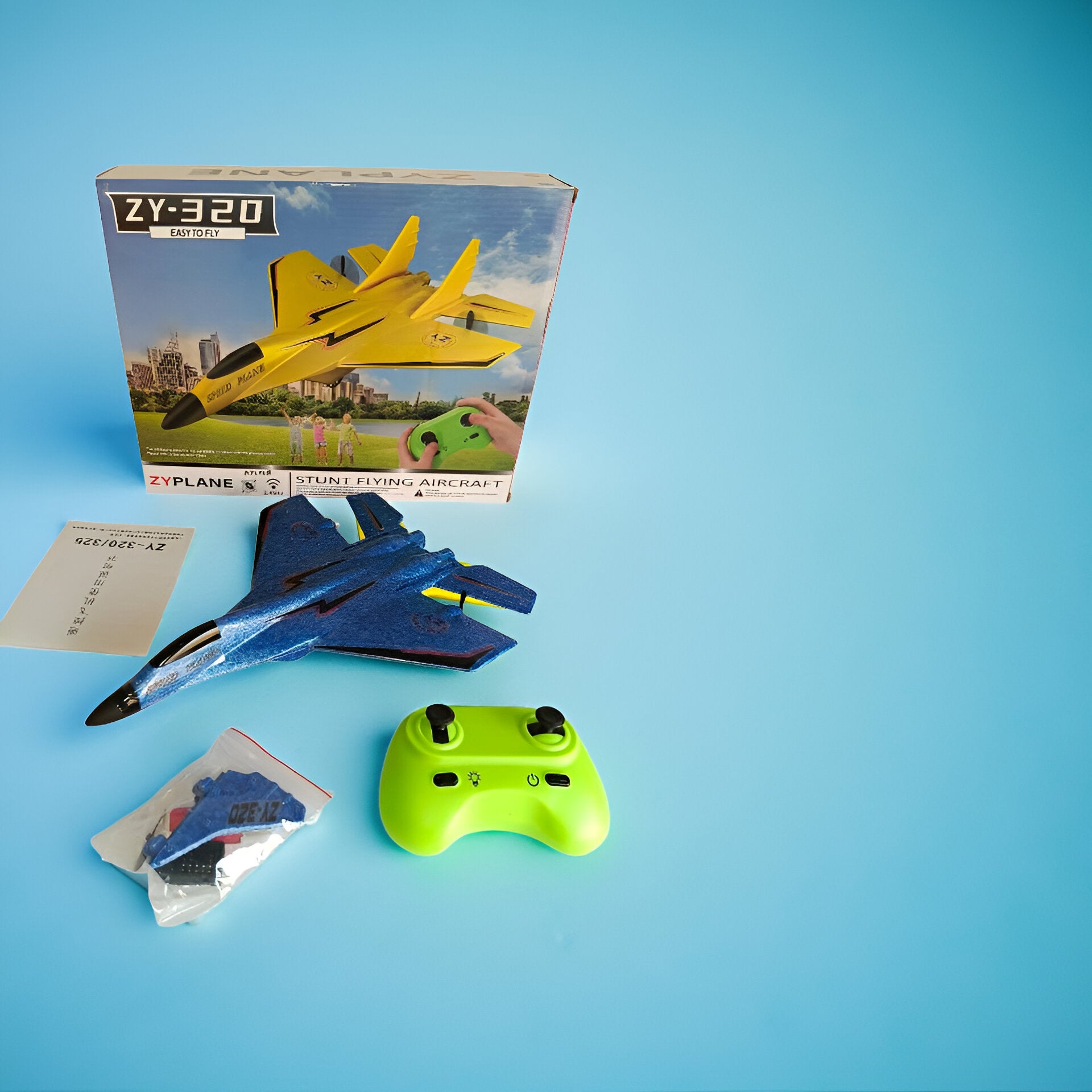 ZY-320 Remote Control Stunt Flying Aircraft | Easy to Fly RC Plane for Kids |